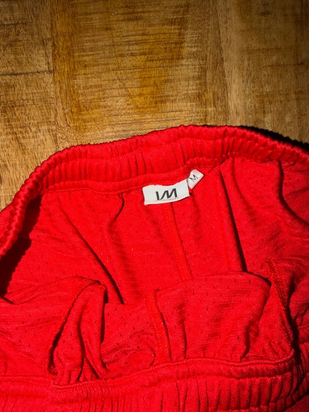 Men’s Red Performance Shorts - Picture 3 of 4